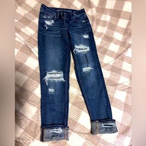 Women’s American Eagle, ripped skinny jeans